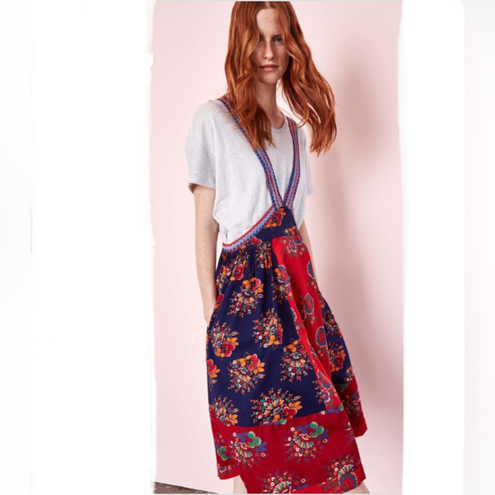 Ulla Johnson Azra Embroidered Floral Dress Sz 0 - Picture 2 of 16